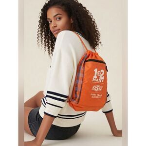 NWT OSU Oklahoma State University Freshman Nylon Back Pack & Lanyard